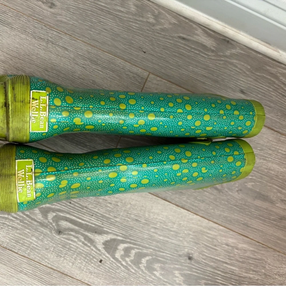 L.L. Bean Kids Rainboot Wellies Sz 6